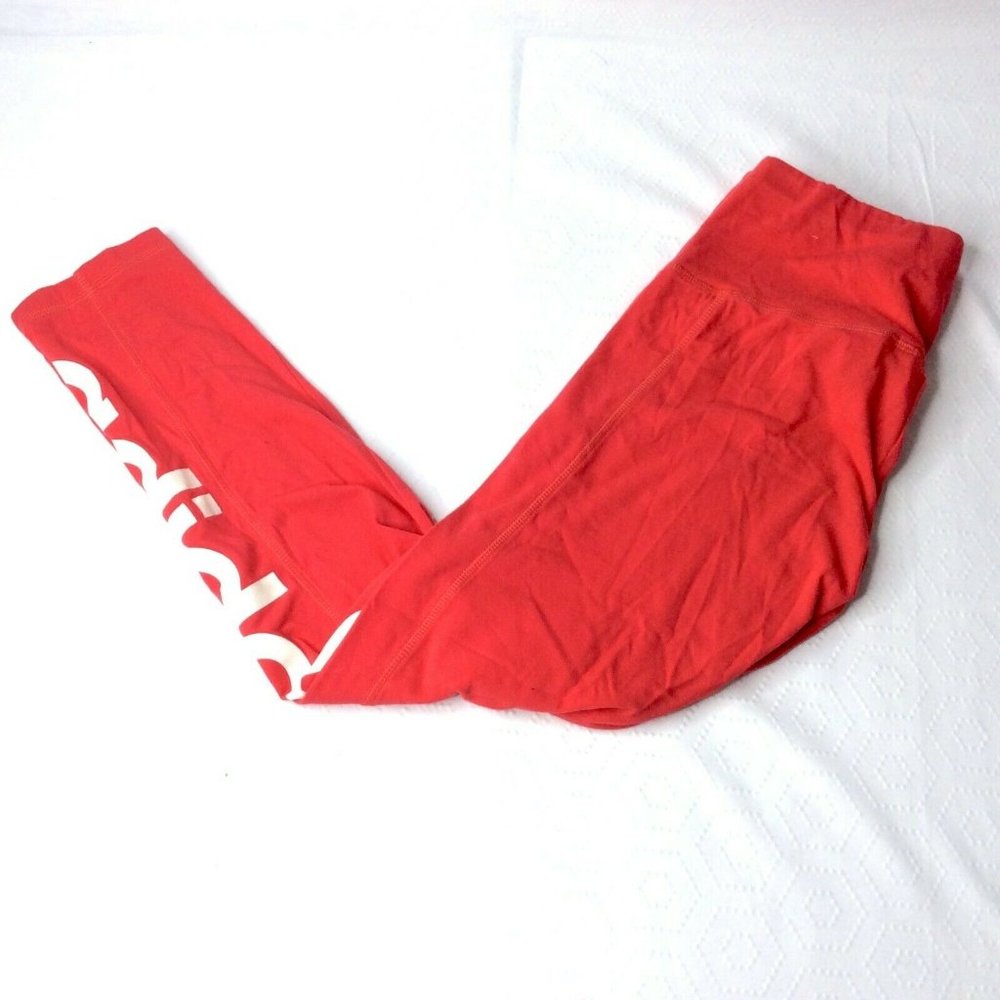 Adidas Climalite Cotton 7/8 Leggings Coral Medium